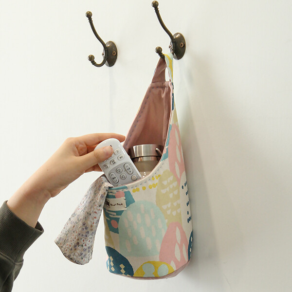 [바이핸즈] 퀼트패키지 소품 - 실용적인 바스켓 (핑크)