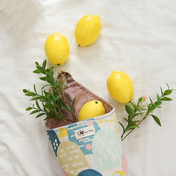 [바이핸즈] 퀼트패키지 소품 - 실용적인 바스켓 (핑크)