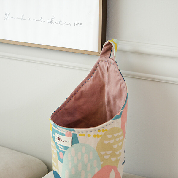 [바이핸즈] 퀼트패키지 소품 - 실용적인 바스켓 (핑크)