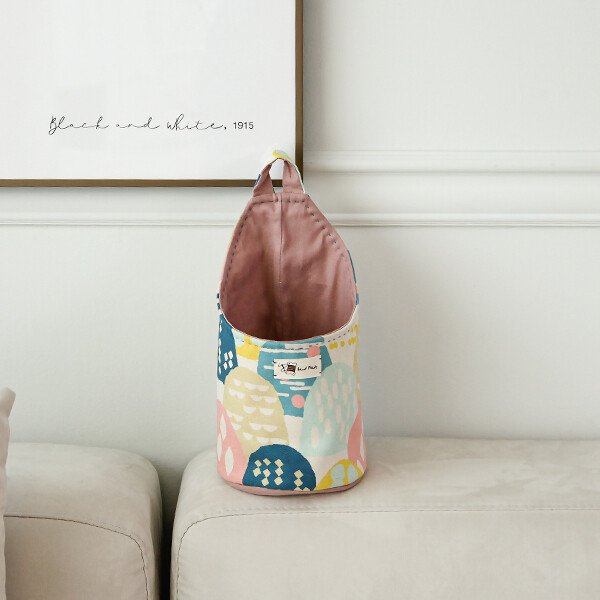 [바이핸즈] 퀼트패키지 소품 - 실용적인 바스켓 (핑크)