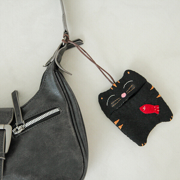 [바이핸즈] 퀼트패키지 소품 - 냥이 키링