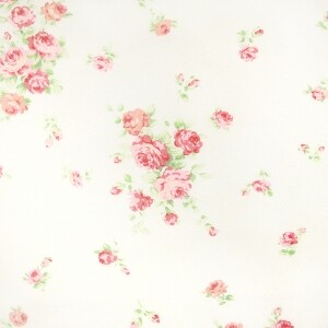 유와 플뢰르 드 샹 들꽃 셔팅 프린트원단 레드 (1/4yd) 824966-B (개)