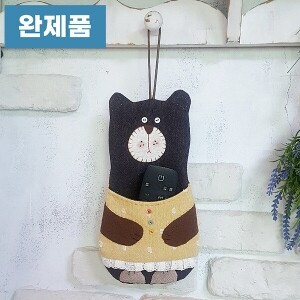 [바이핸즈] 퀼트완제품 소품 - 뚱미 다용도주머니 (개)