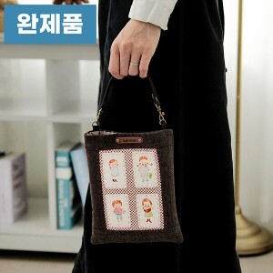 [바이핸즈] 퀼트완제품 가방 - 로제 미니백 (개)