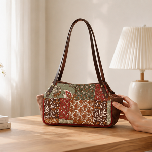 [바이핸즈] 퀼트패키지 가방 - 패치워크 토트백 (개)