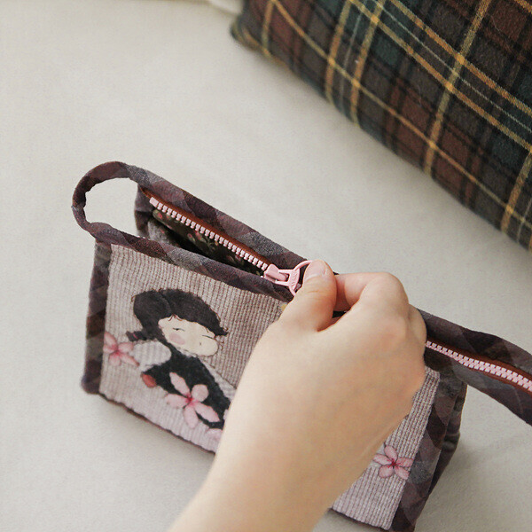 [퀼트바이엘&바이핸즈]  유튜브 영상제공 퀼트패키지 소품 - 베이비엘 파우치