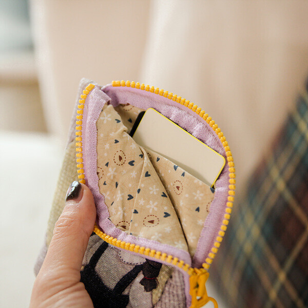 [퀼트바이엘&바이핸즈] 퀼트패키지 소품 - 베이비엘 미니지갑