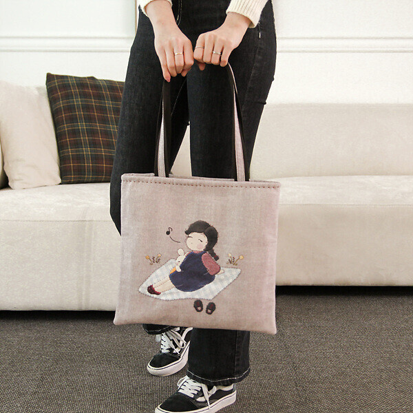 [퀼트바이엘&바이핸즈] 퀼트패키지 가방 - 베이비엘 에코백