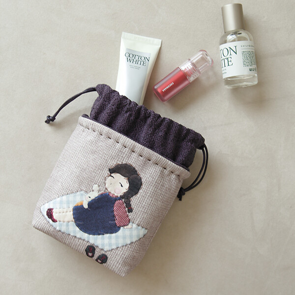 [퀼트바이엘&바이핸즈] 퀼트패키지 소품 - 베이비앨 조리개 파우치